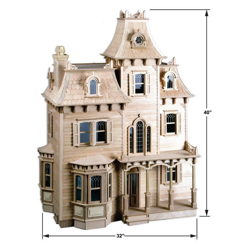 Greenleaf Dollhouses Beacon Hill Dollhouse & Reviews Wayfair